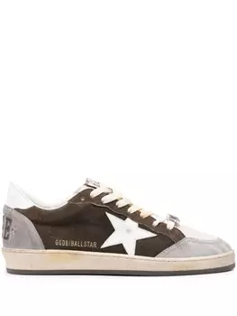 Golden Goose кеды Ball Star, коричневый