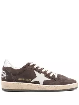 Golden Goose кеды Ball Star, коричневый