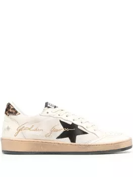 Golden Goose кеды Ball Star, нейтральный цвет