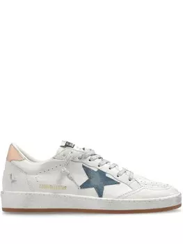 Golden Goose кеды Ball Star с эффектом потертости, белый