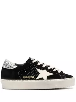 Golden Goose кеды Hi Star с блестками, черный
