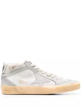 Golden Goose кеды Mid Star, белый