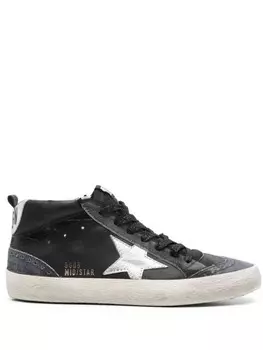 Golden Goose кеды Mid Star Classic, черный