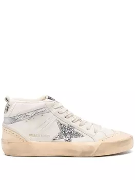 Golden Goose кеды Mid-Star, нейтральный цвет