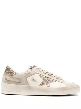 Golden Goose кеды с нашивкой, белый