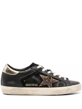 Golden Goose кеды Super-Star, черный