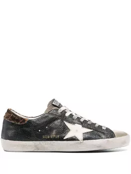 Golden Goose кеды Super-Star, черный