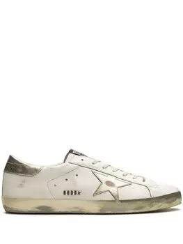 Golden Goose кеды Super-Star Classic White/Gold, белый