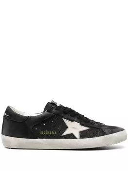 Golden Goose кеды Super Star Double Quarter, черный