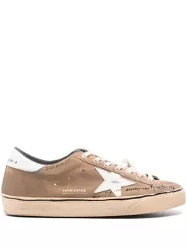 Golden Goose кеды Super-Star, коричневый