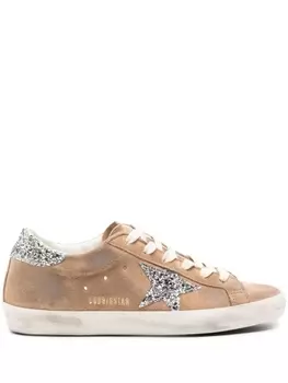 Golden Goose кеды Super-Star, коричневый