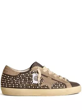 Golden Goose кеды Super-Star, коричневый