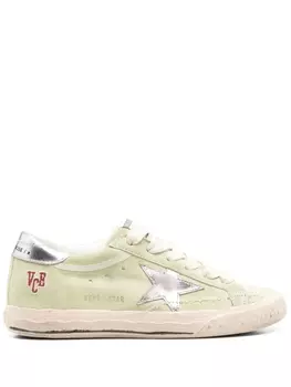 Golden Goose кеды Super-Star, зеленый