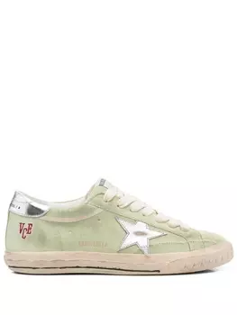 Golden Goose кеды Super-Star, зеленый