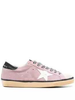 Golden Goose кеды Superstar, розовый