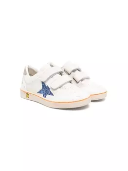 Golden Goose Kids кеды Ball Star, нейтральный цвет