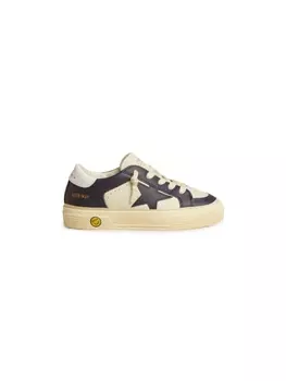Golden Goose Kids кеды May Star, белый