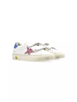 Golden Goose Kids кеды Old School, белый