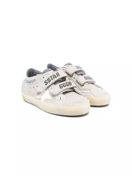 Golden Goose Kids кеды Old School, серый