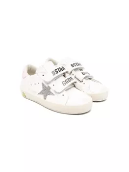 Golden Goose Kids кеды Old School Young, белый