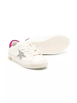 Golden Goose Kids кеды с логотипом One Star, белый