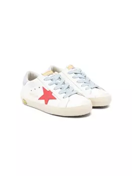 Golden Goose Kids кеды Super-Star, белый