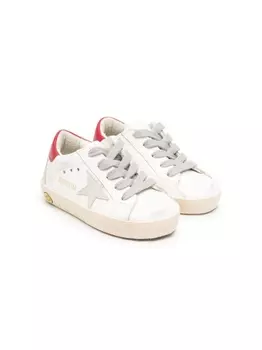 Golden Goose Kids кеды Super-Star, белый