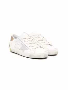 Golden Goose Kids кеды Super-Star, белый