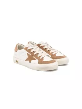 Golden Goose Kids кеды Super-Star, белый