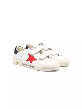 Golden Goose Kids кеды Super-Star, белый