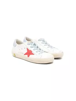 Golden Goose Kids кеды Super Star Classic, белый