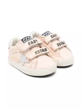Golden Goose Kids кеды Super-Star, розовый