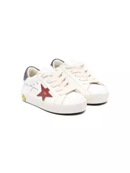 Golden Goose Kids кеды Super-Star Young, белый