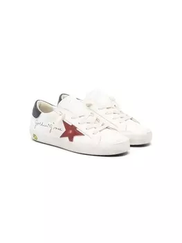 Golden Goose Kids кеды Superstar, белый