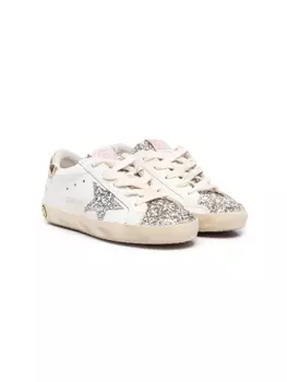 Golden Goose Kids кеды Superstar, белый
