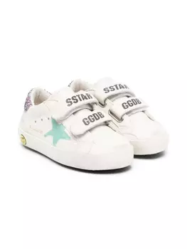 Golden Goose Kids кроссовки старой школы, нейтральный цвет