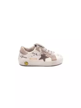 Golden Goose Kids кроссовки Super-Star, белый