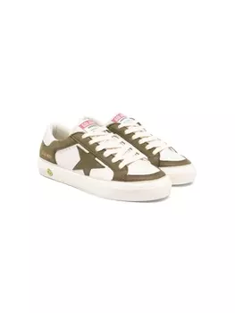 Golden Goose Kids майские кроссовки, белый