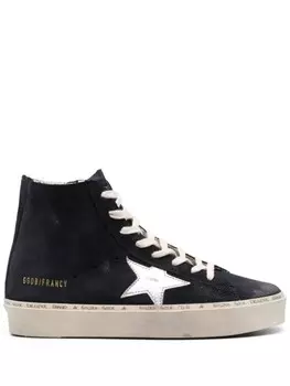 Golden Goose кожаные кроссовки Francy Penstar, синий