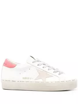 Golden Goose кожаные кроссовки Hi Star, белый
