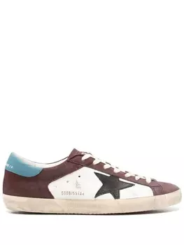 Golden Goose кожаные кроссовки Super Star Double Quarter, белый