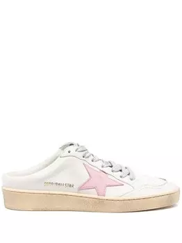 Golden Goose кроссовки Ball Star Sabot без застежек, белый