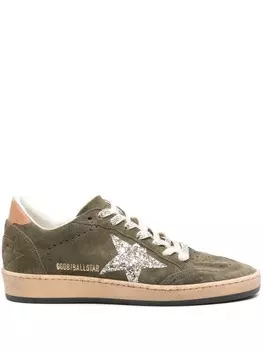 Golden Goose кроссовки Ball Star, зеленый