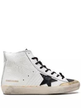 Golden Goose кроссовки Francy Penstar "Белый/Золотой/Черный", белый