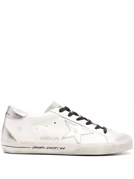 Golden Goose кроссовки из кожи Super-Star, белый