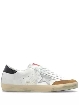 Golden Goose кроссовки из кожи Superstar, белый