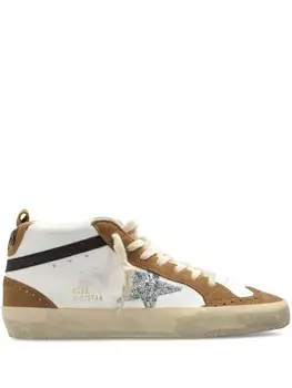 Golden Goose кроссовки Mid Star Classic, коричневый