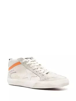 Golden Goose кроссовки Mid Star, нейтральный цвет