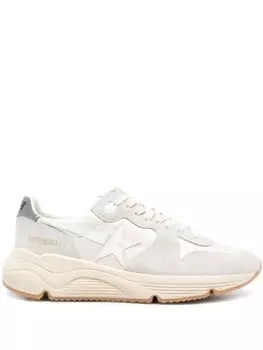 Кроссовки Golden Goose Running Sole, светло-бежевый/белый/синий