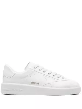 Golden Goose кроссовки с закругленным носком, белый